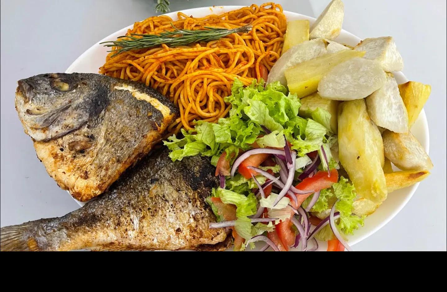 Spaghetti aux Poisson