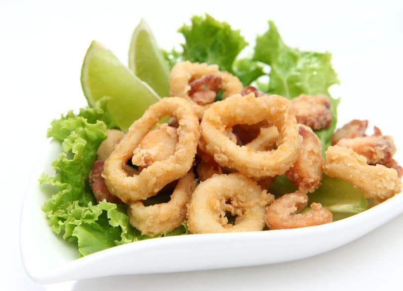 Plat Calamars Frits