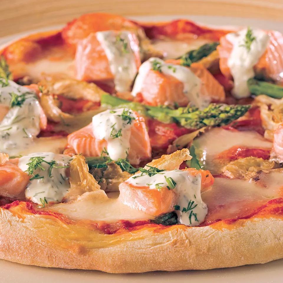 Pizza Saumon
