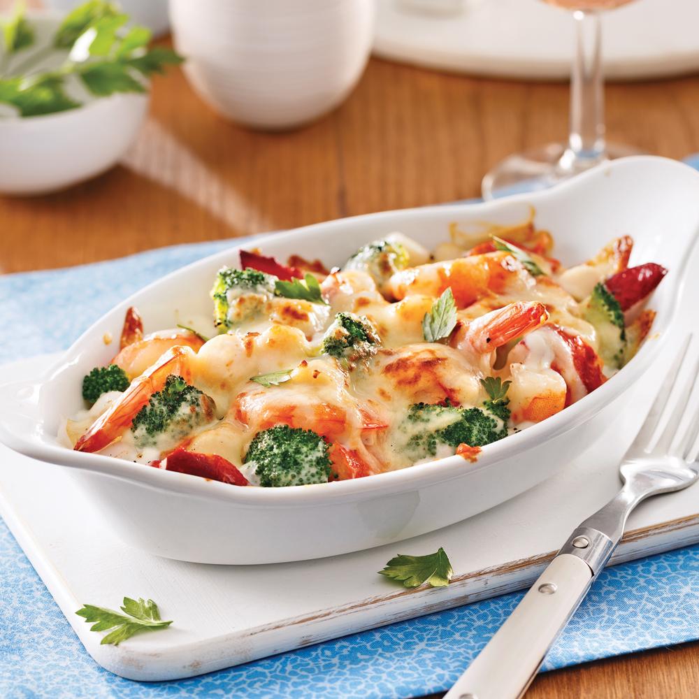 Gratin aux Fruits de mer