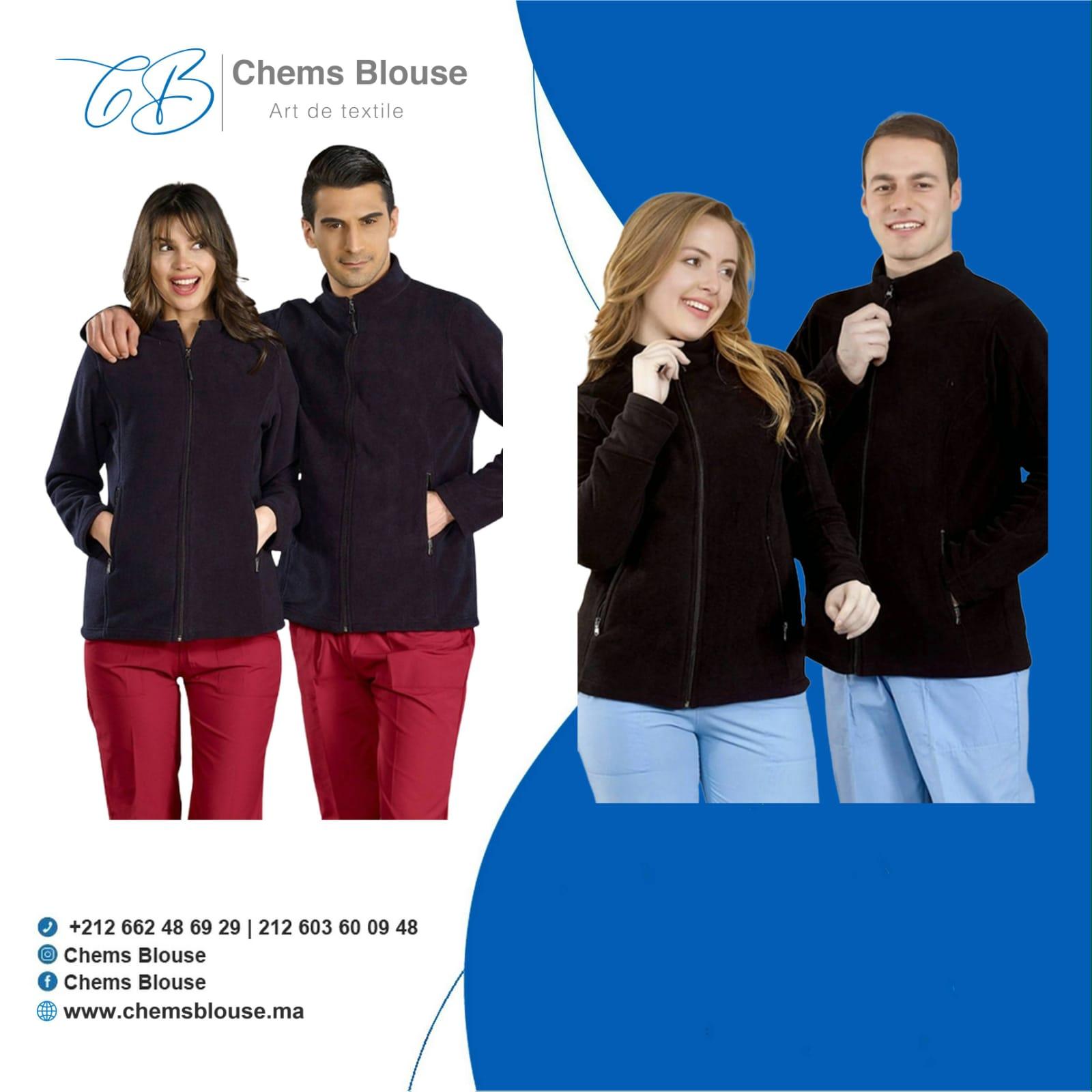 Jacket Polaris Medical Noire