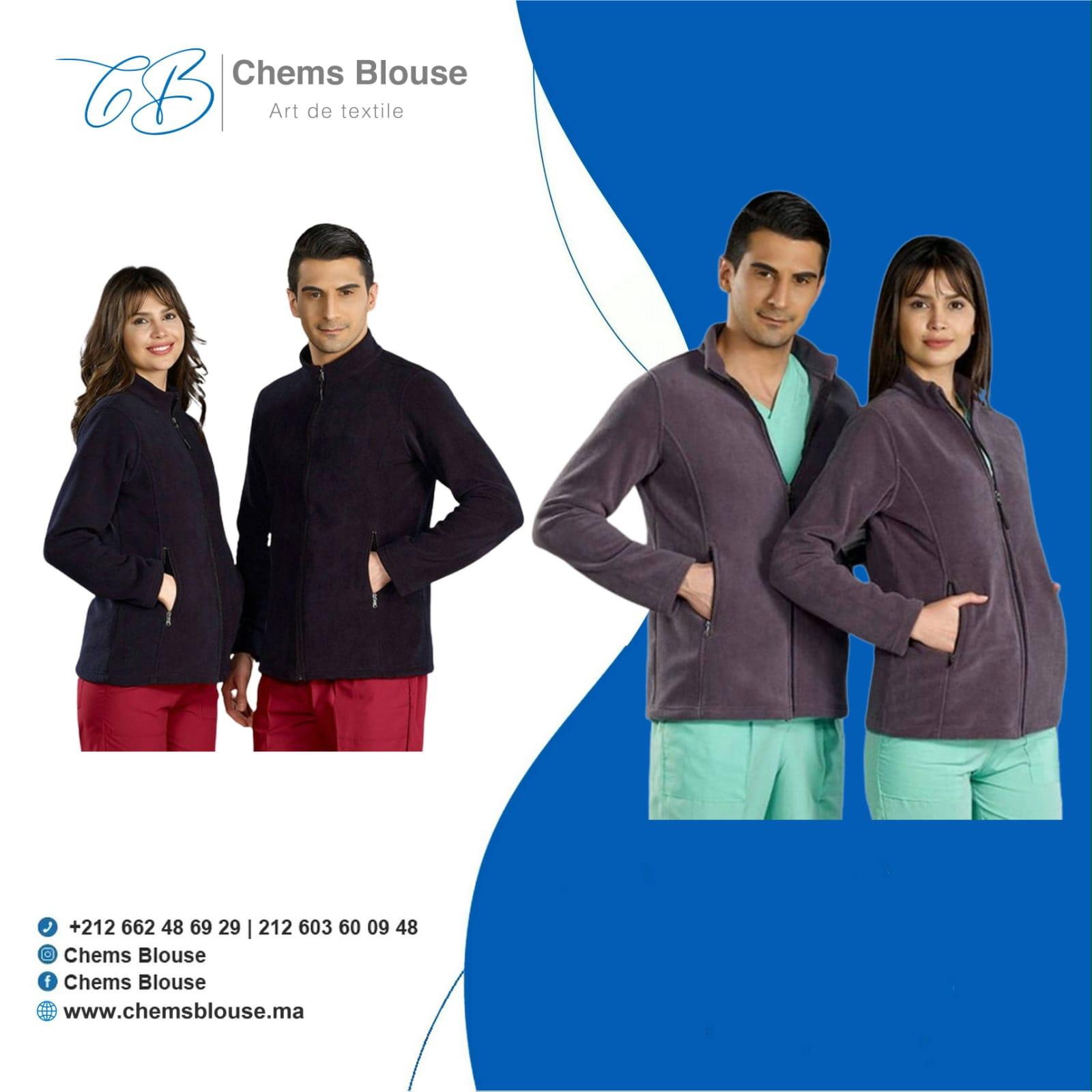 Jacket Polaris Medical Gris