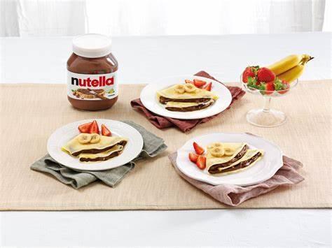 Crêpe Nutella aux Fruits  aux choix