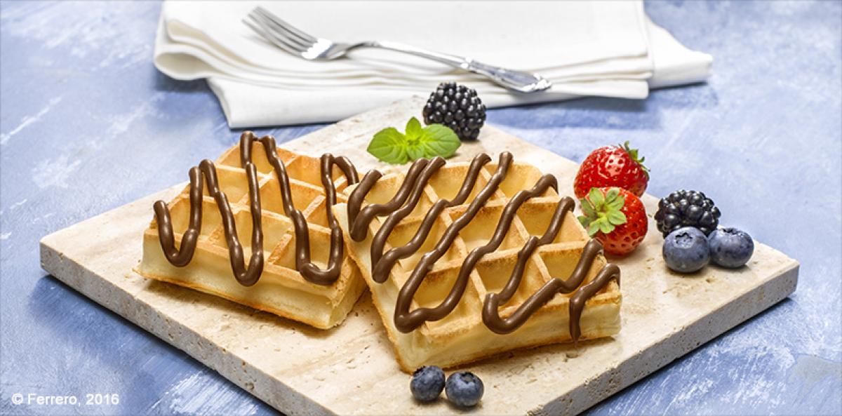 Gaufre Nutella-Fruit au Choix