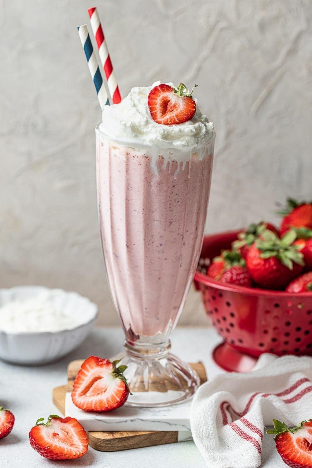 Milkshak Fraise