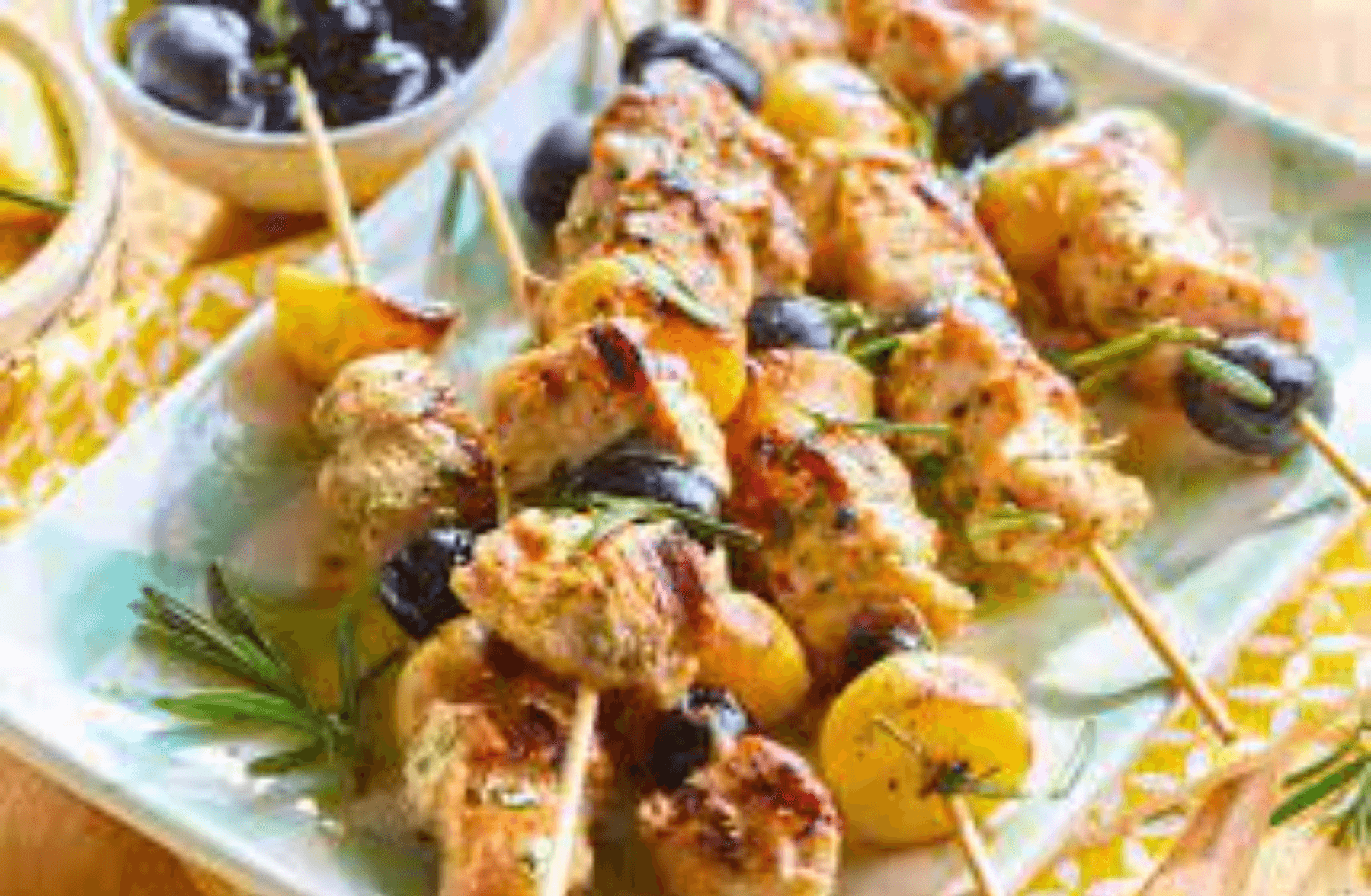 Plat Brochettes Escalope
