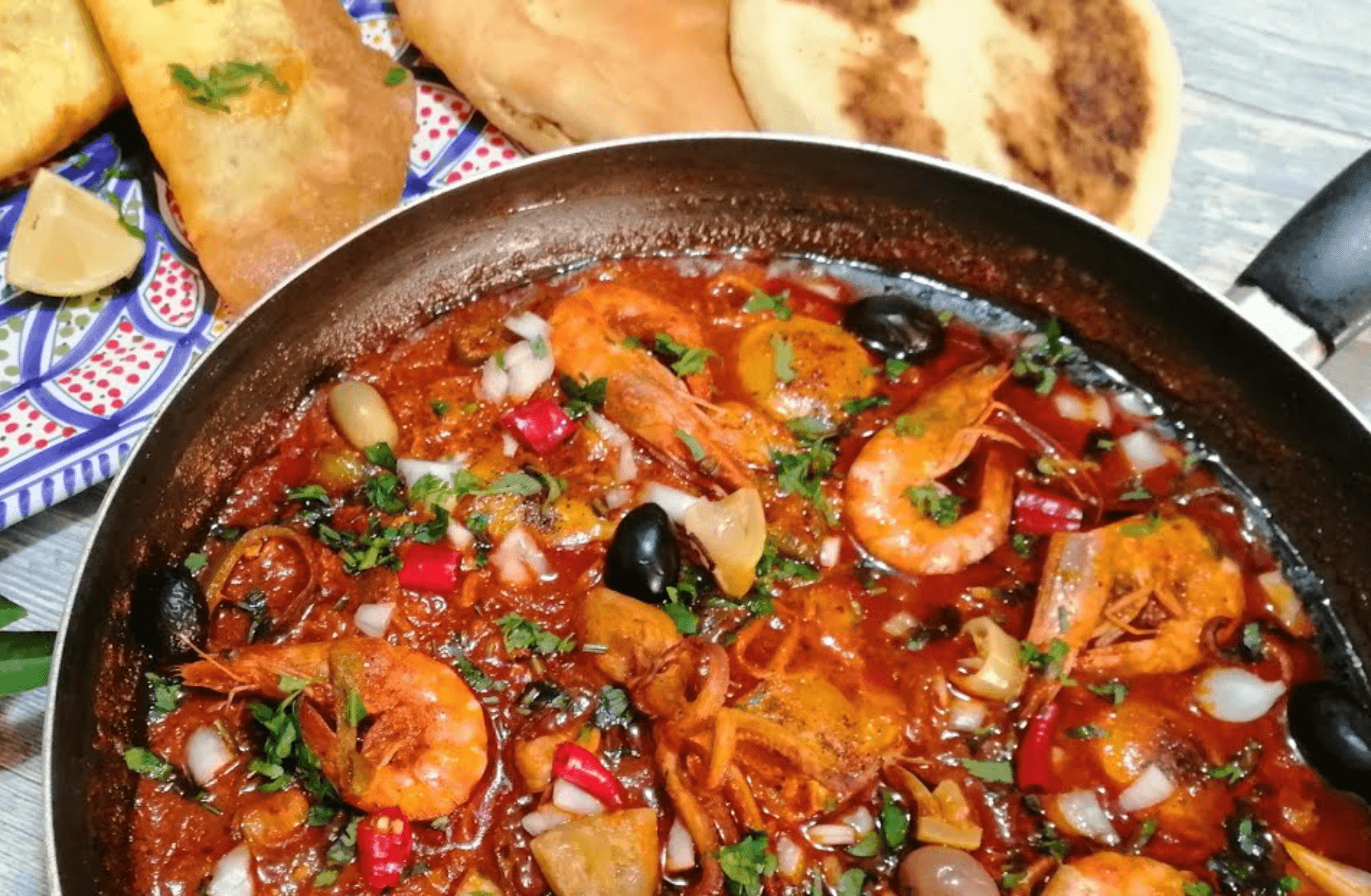 Ojja aux  Fruits de Mer