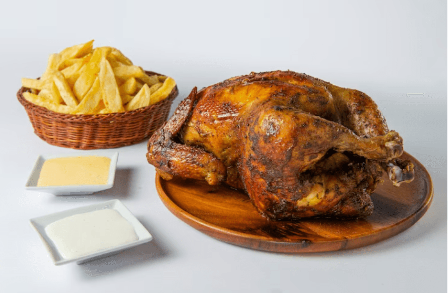 Poulet Entier avec frites