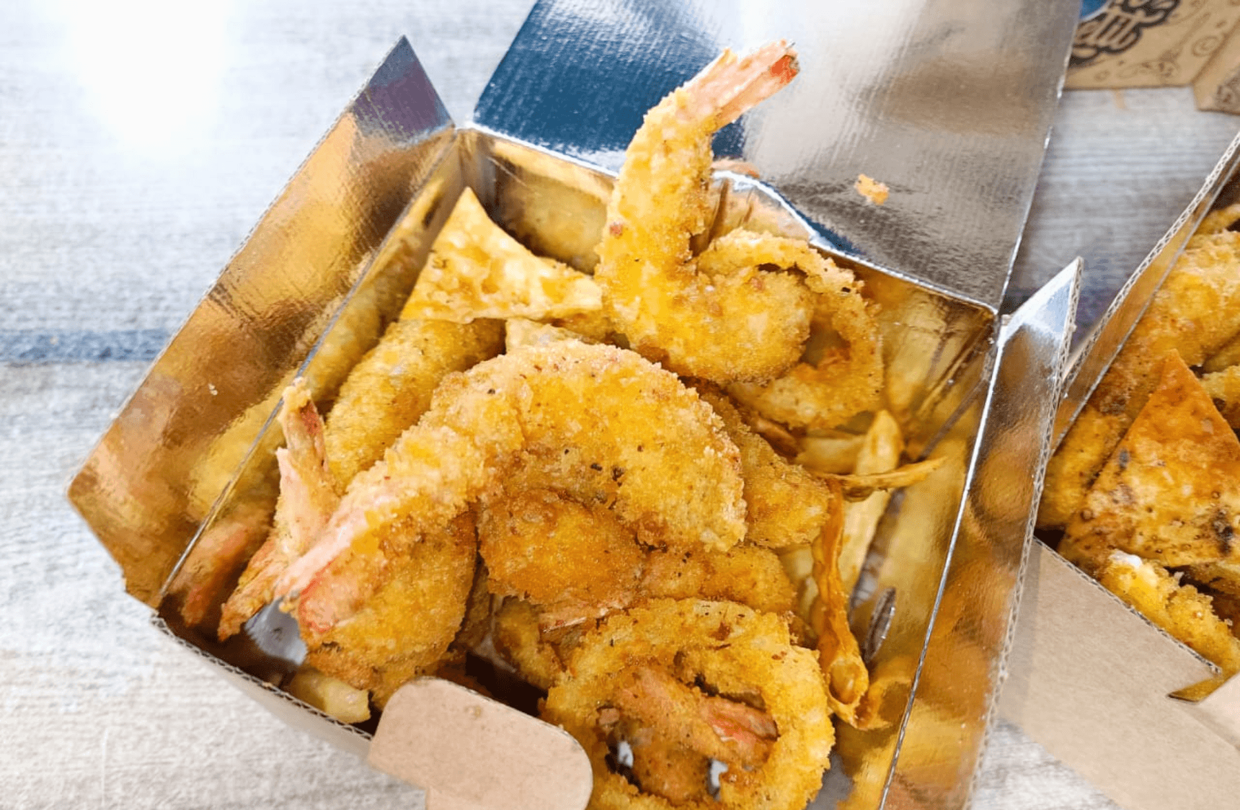 Box Crevettes Panées