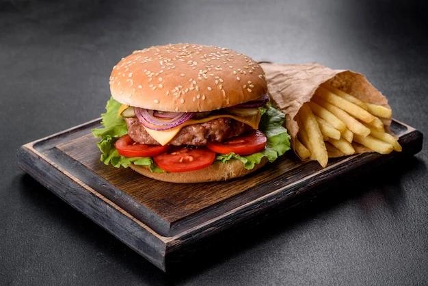 Bœuf Burger + Frites