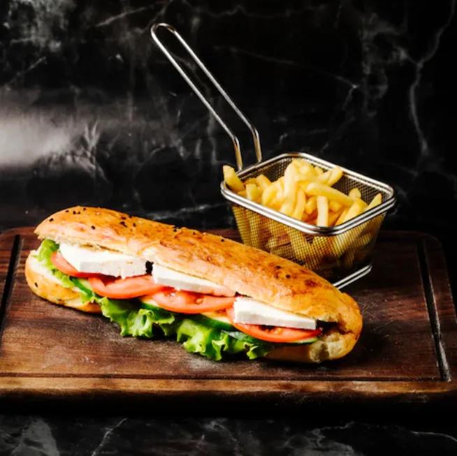 Sandwich Mixte ( avec frites )