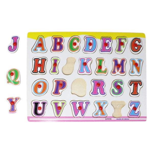 Alphabet et chiffre en bois