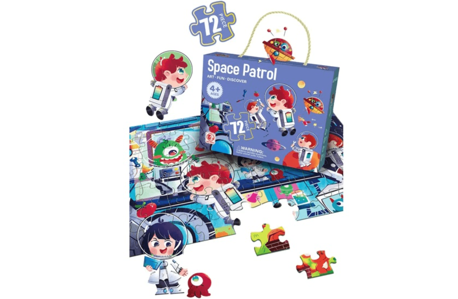 Puzzle Space patrol 72 pcs