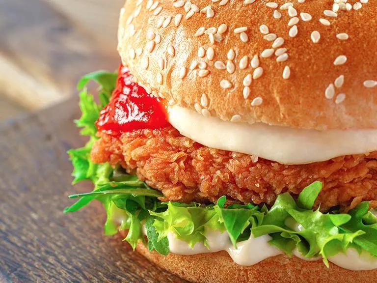 Double Chicken Burger