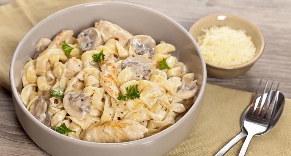 Pâte Penne Sauce Champignon