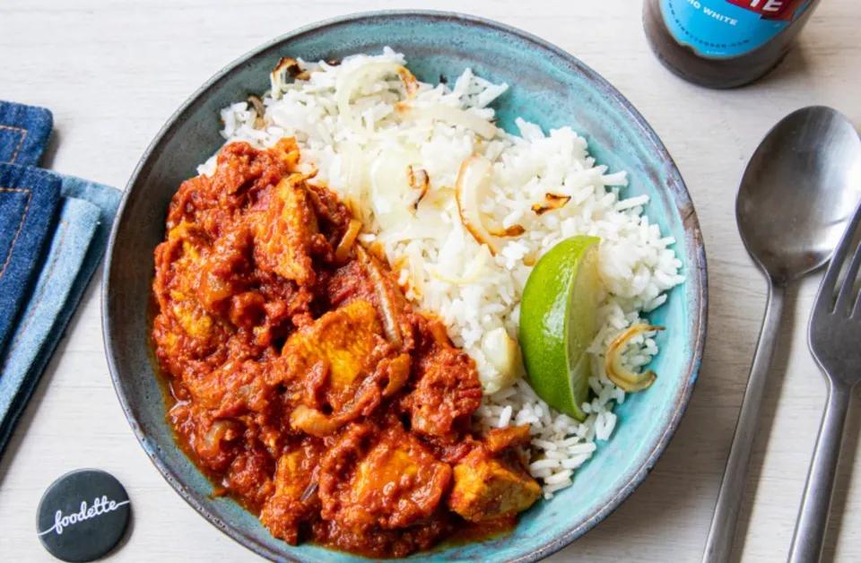 Plat Poulet Tikka Masala