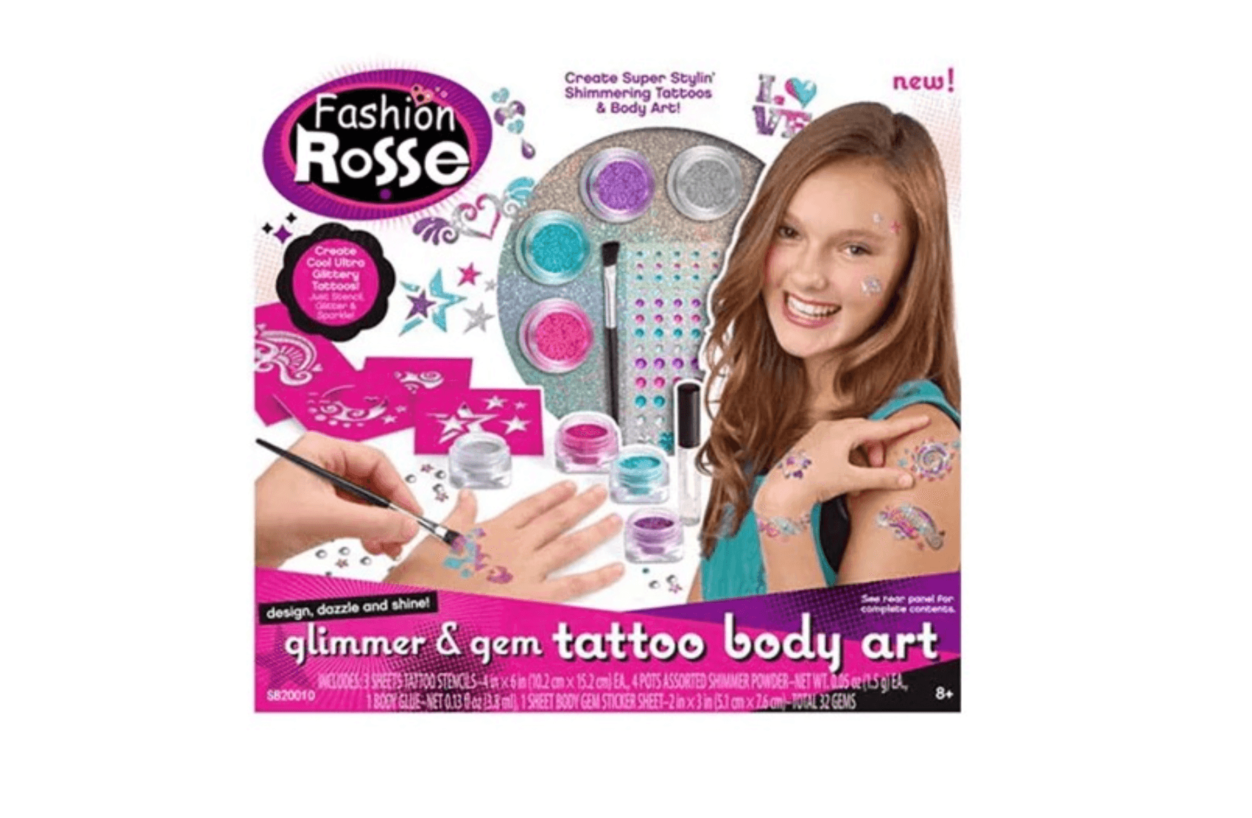 Fashion Rosse - Tatouage corps