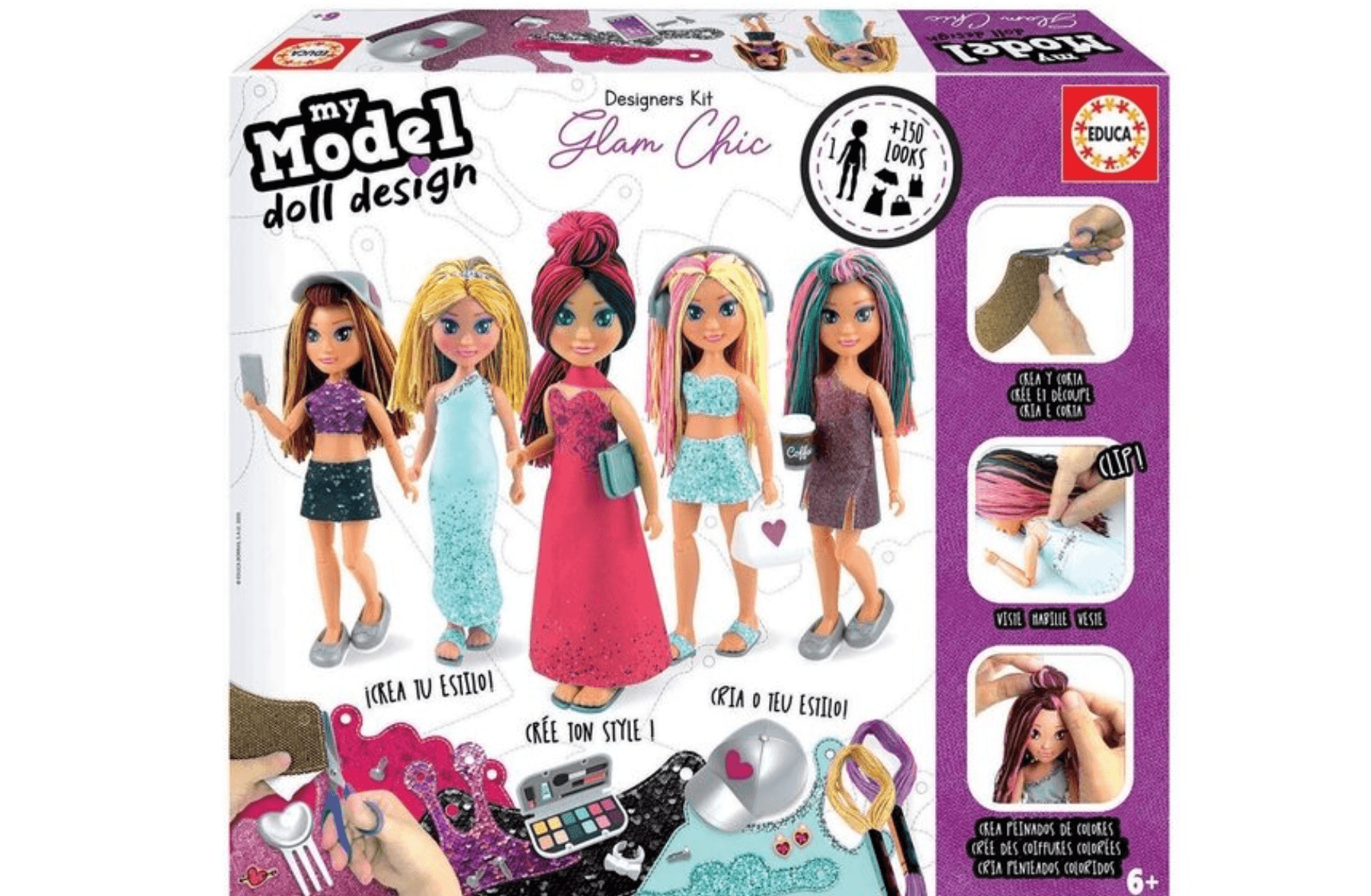 EDUCA - Glam Chic - My model doll