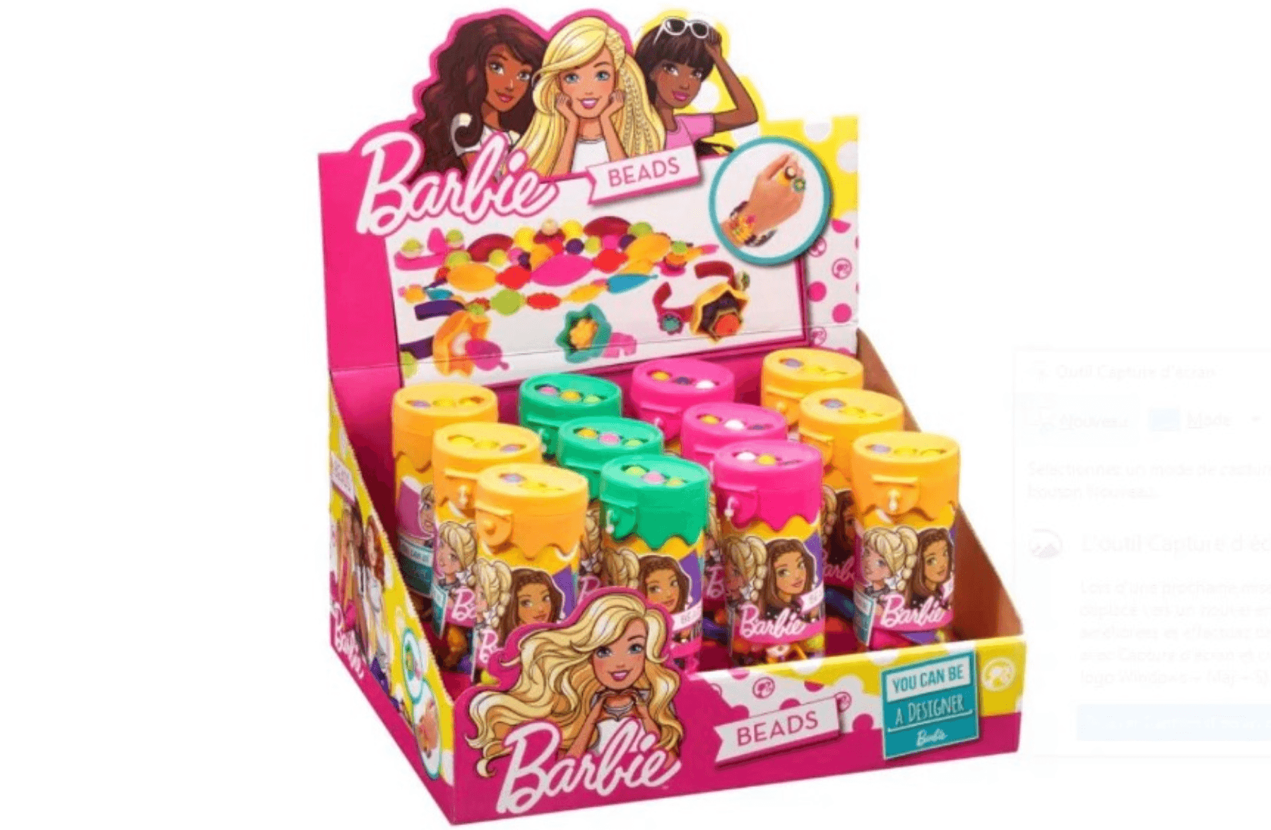 Barbie - Bracelet perles beads