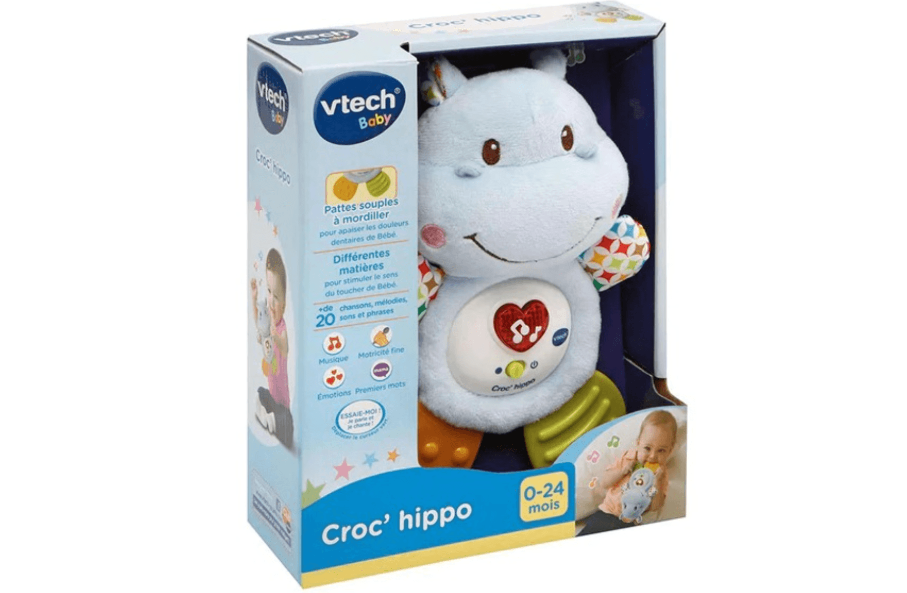 VTECH - Croc' Hippo bleu