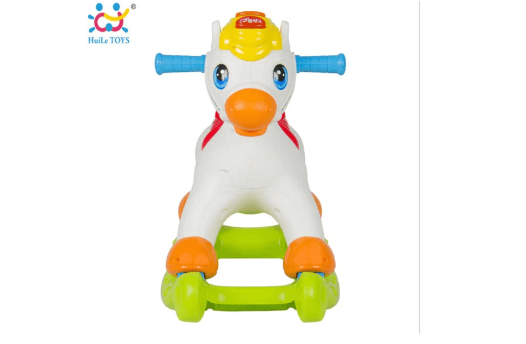 HUILE TOYS - Pony musicale à bascule