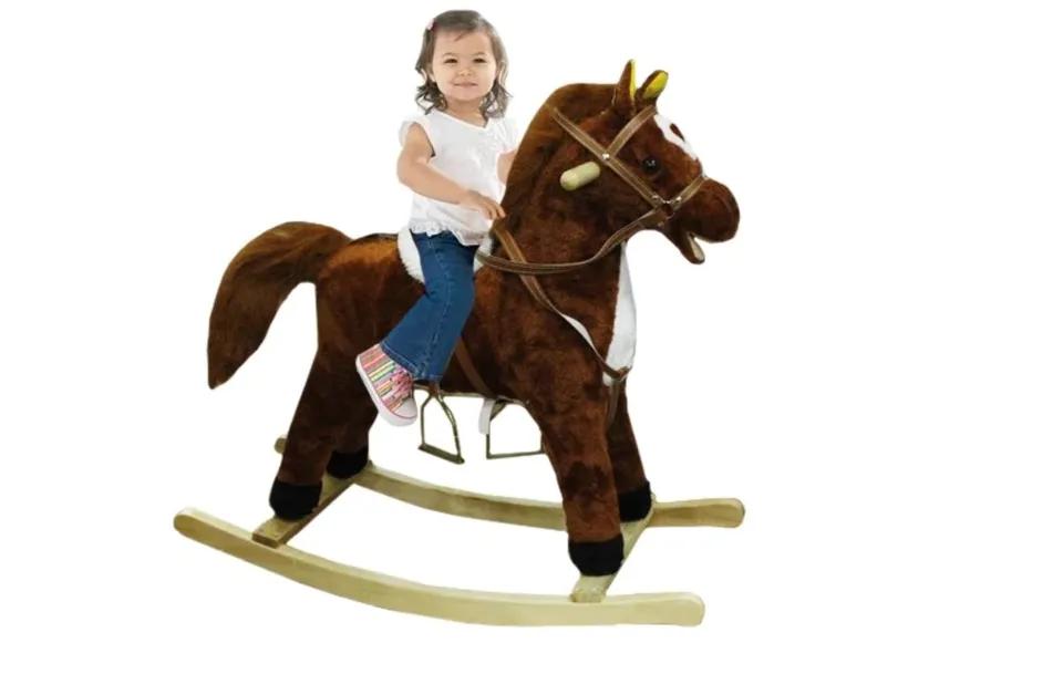 Cheval à bascule musical - Petit Modèle
