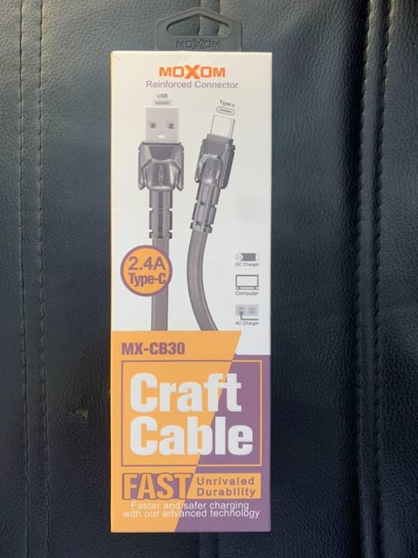 Cable MoXom MX-CB30 2.4A Type-C