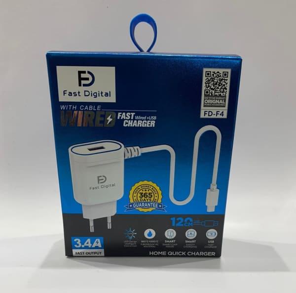 chargeur Fast digital Micro 3.4A FD-F4