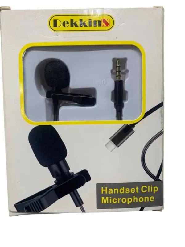 Microphone cravate Dekkins jack 3,5mm