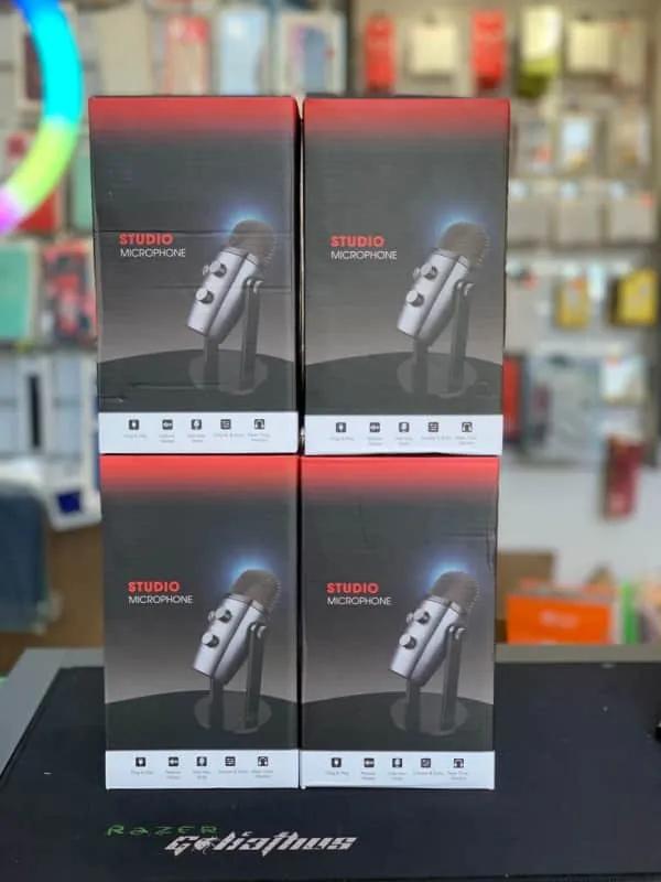 Microphone Studio Avec Bluetooth