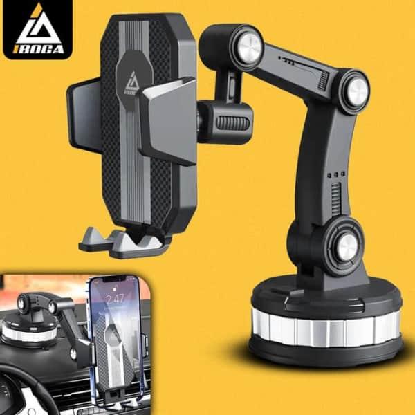 iboga Support de téléphone console voiture Stack