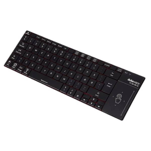 Clavier sans fil duka avec touchPad