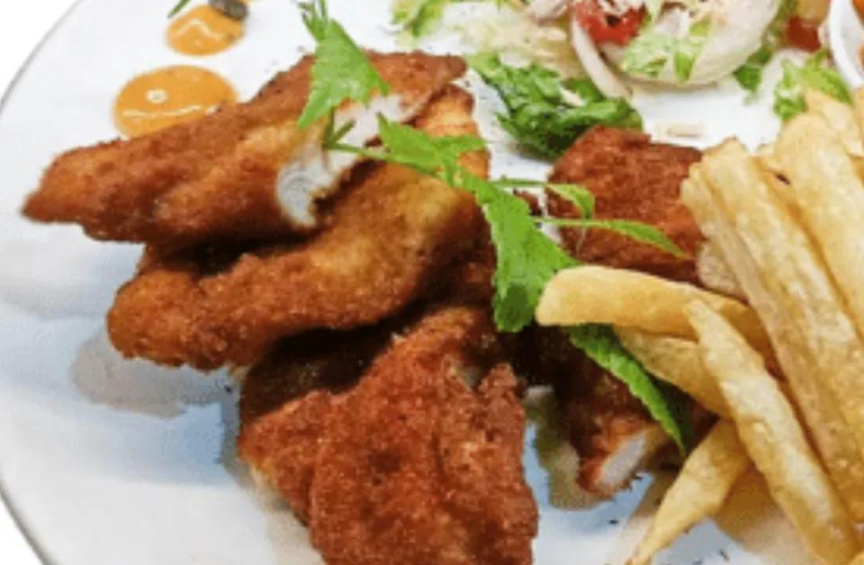 Plat Escalope Panée