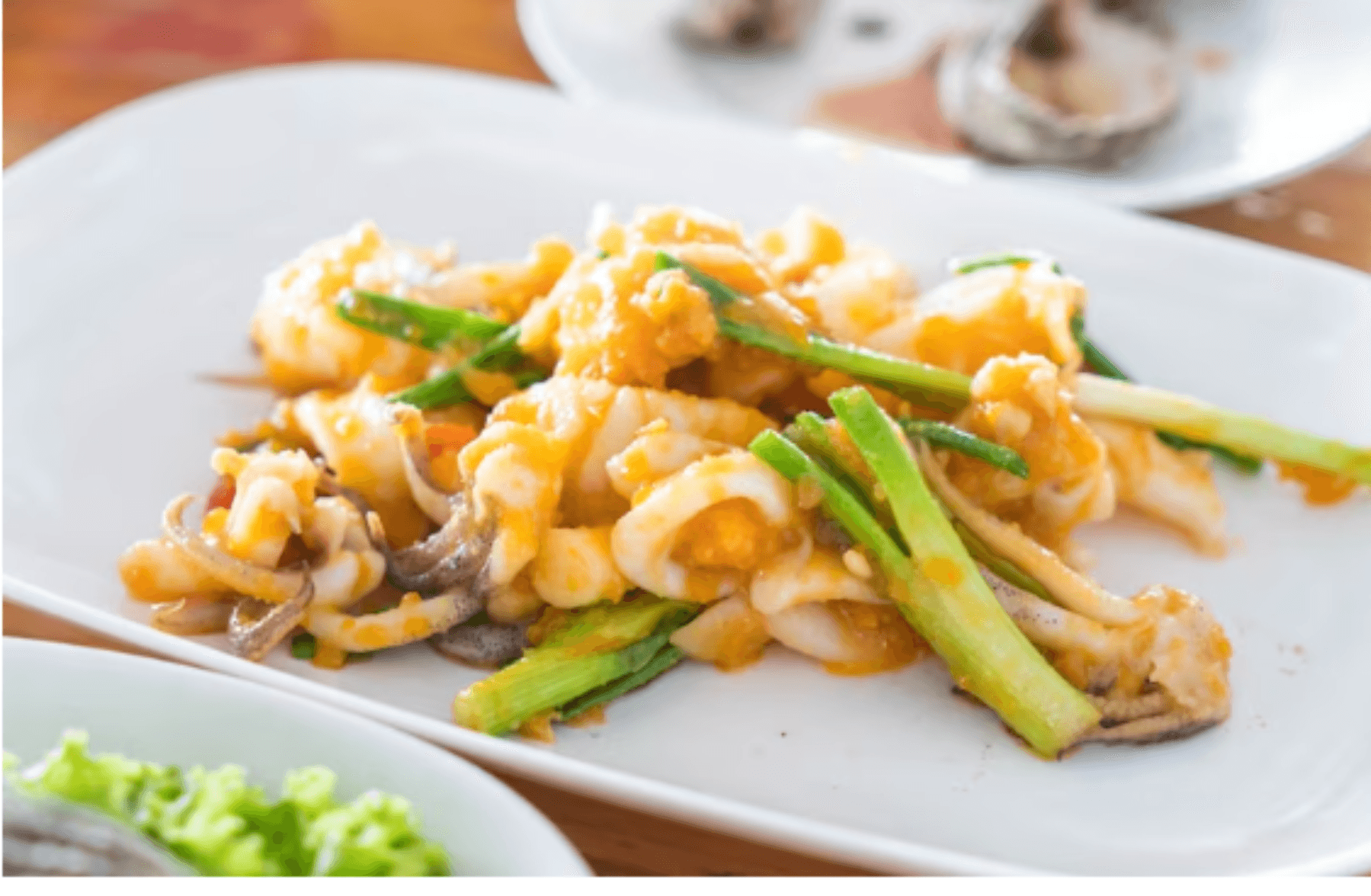 Calamars Sautés à l'Ail