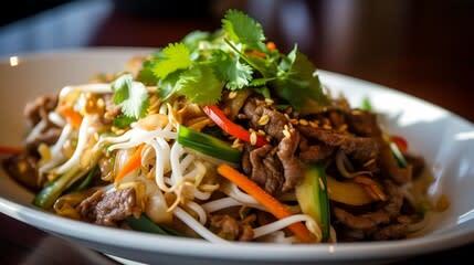Phad Thaï Bœuf