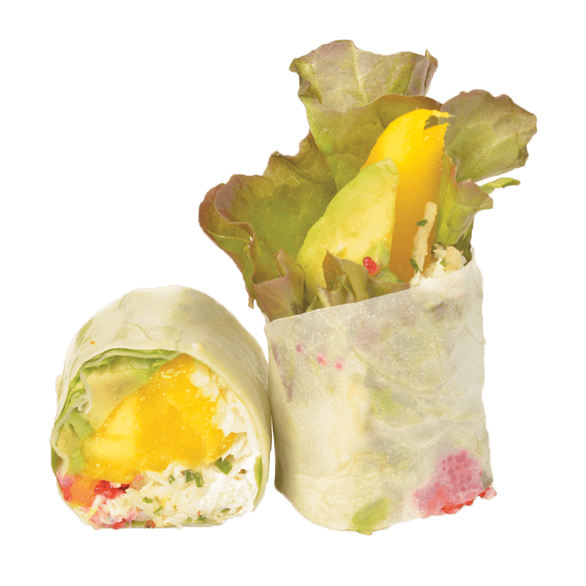 Rouleaux Printemps Slim Crabe - 4 Pièces