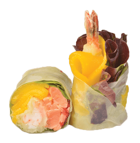 Rouleaux Printemps Slim Saumon - 4 Pièces