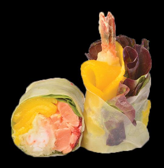 Rouleaux Printemps Slim Saumon - 4 Pièces