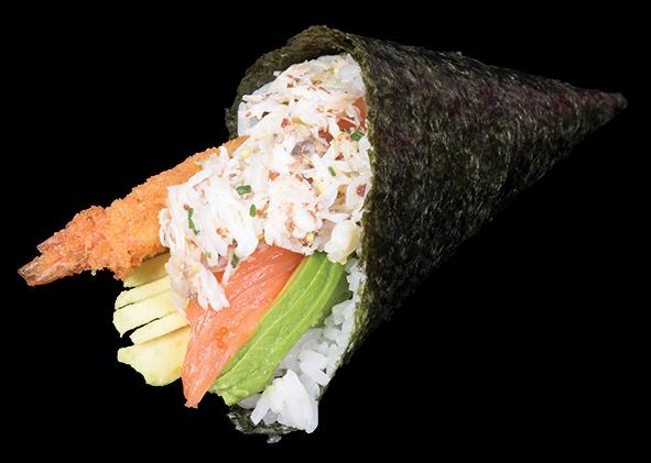Temaki cornet Crevettes