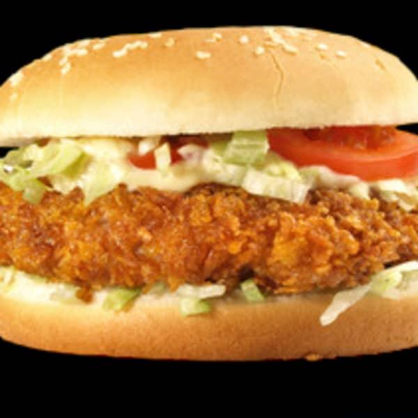 Chicken Burger + Frites