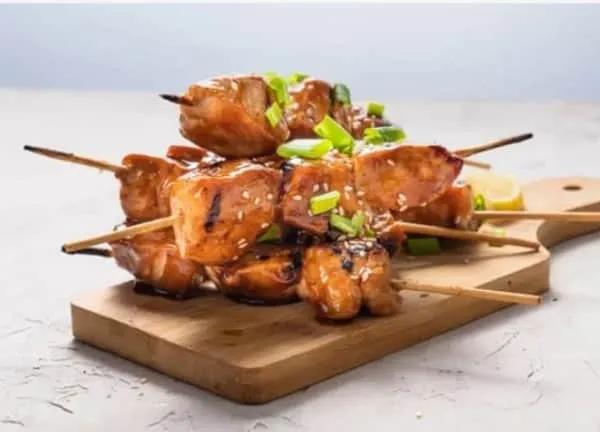 Brochettes Saumon
