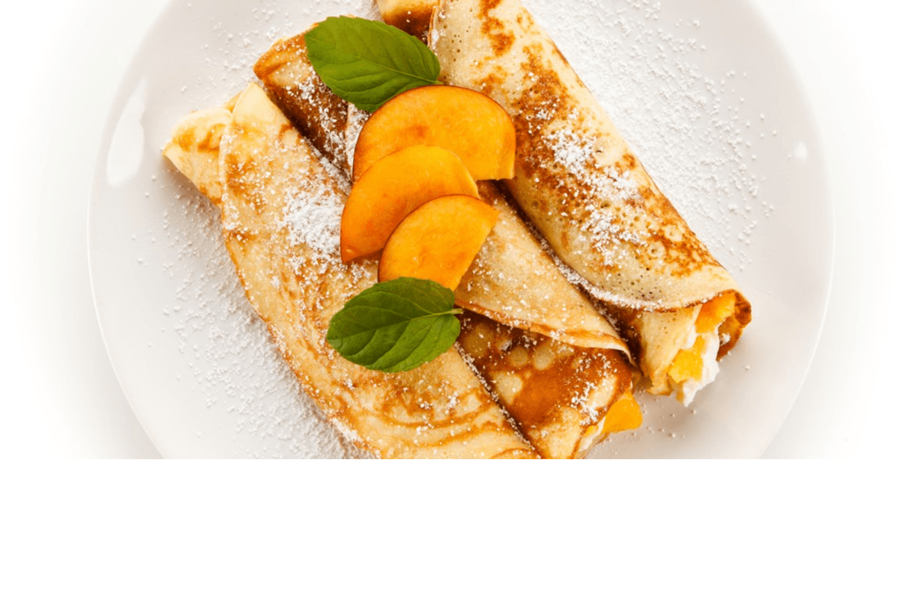 Crêpe Nutella Pêche