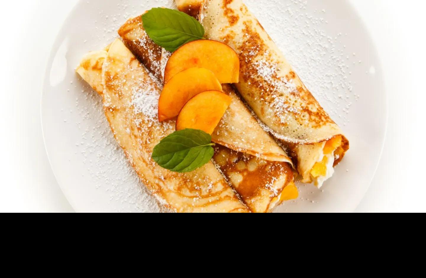 Crêpe Nutella Pêche