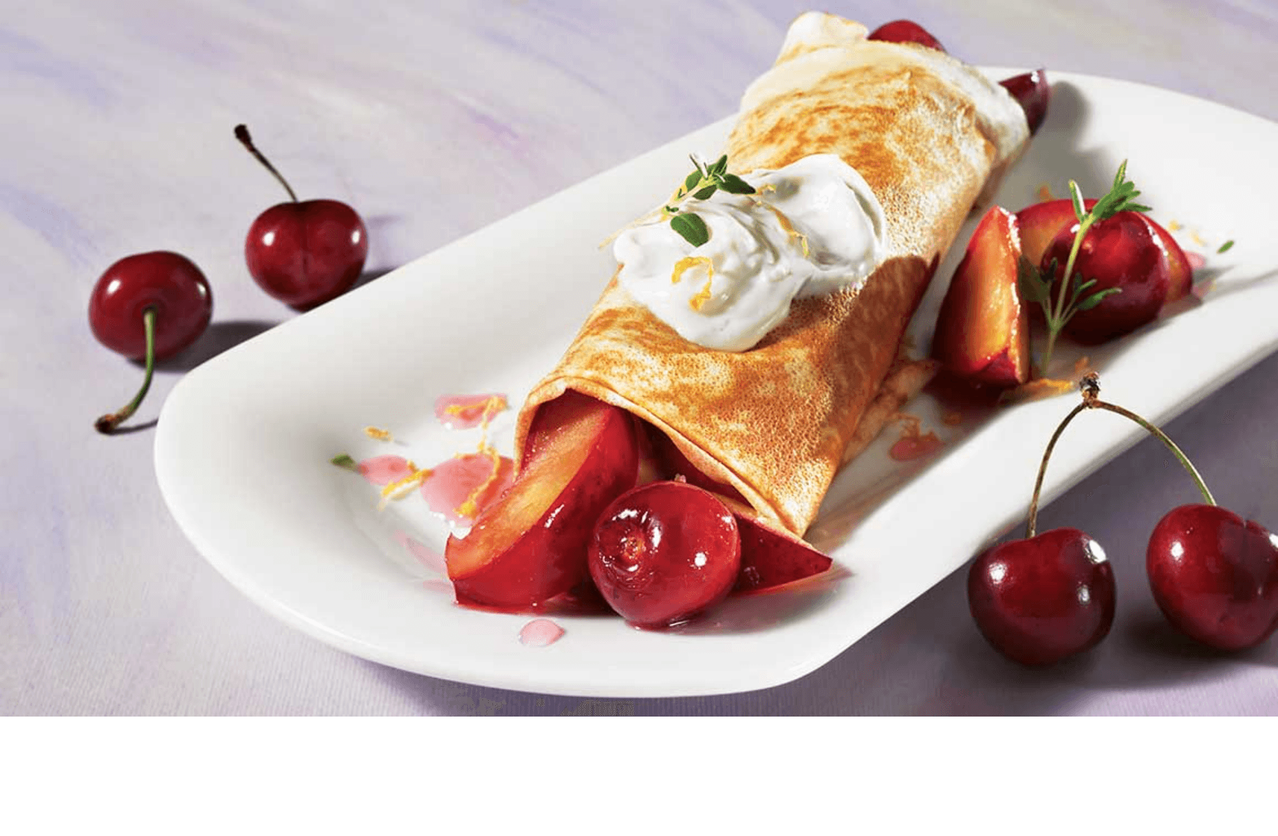 Méga Crêpe Aux Fruits