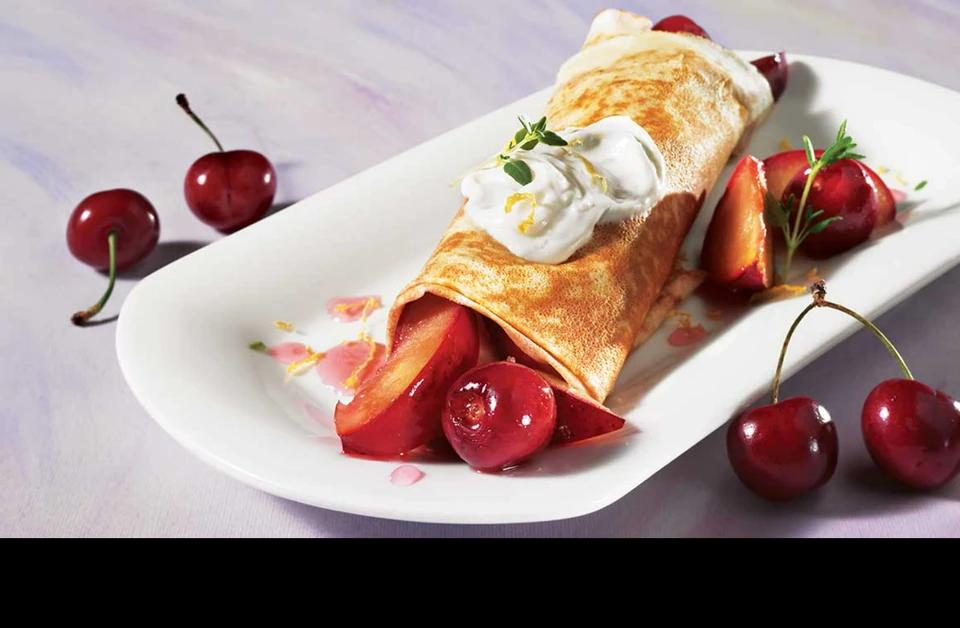 Méga Crêpe Aux Fruits