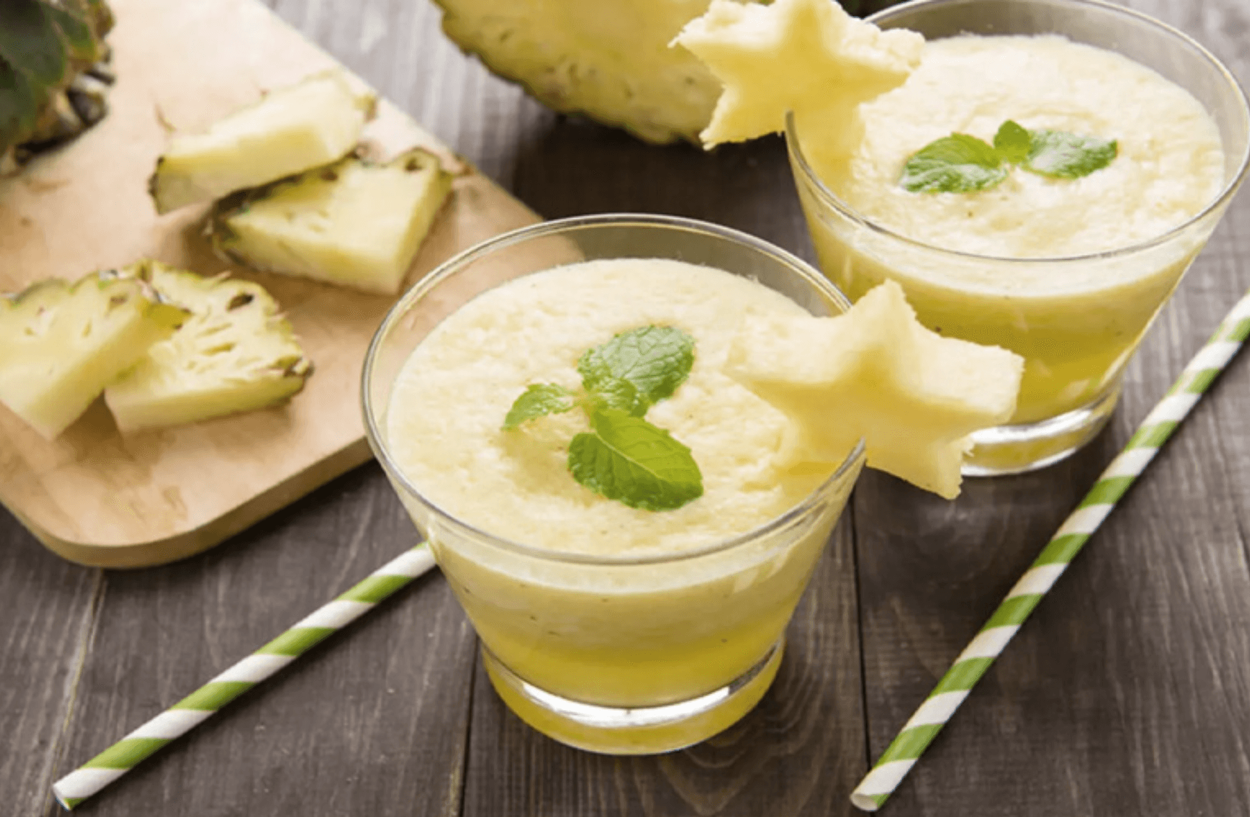 Cocktail mangue-ananas