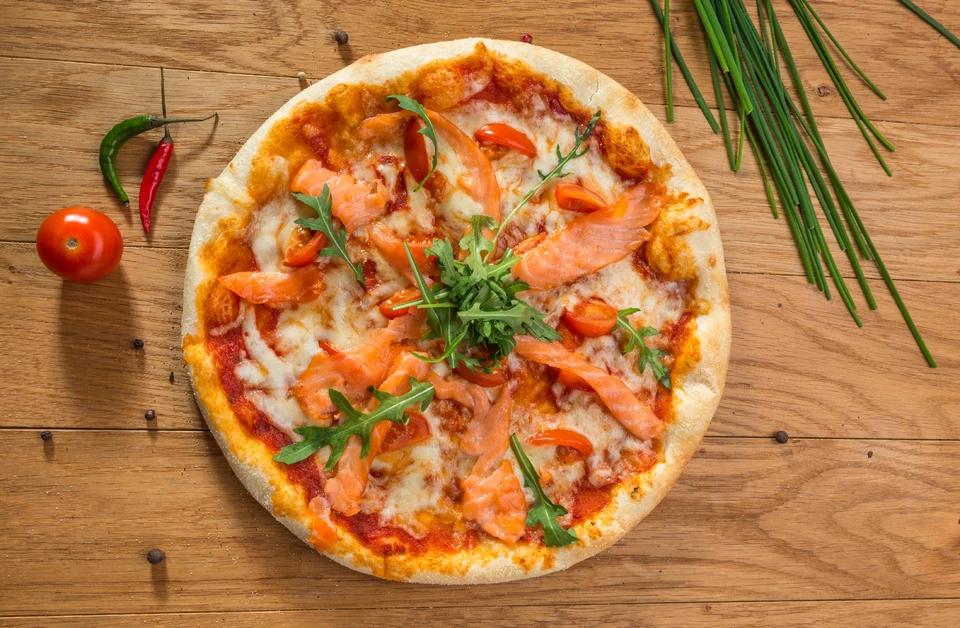 Pizza Saumon