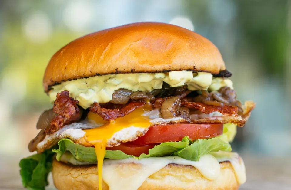 Egg Cheese Burger
