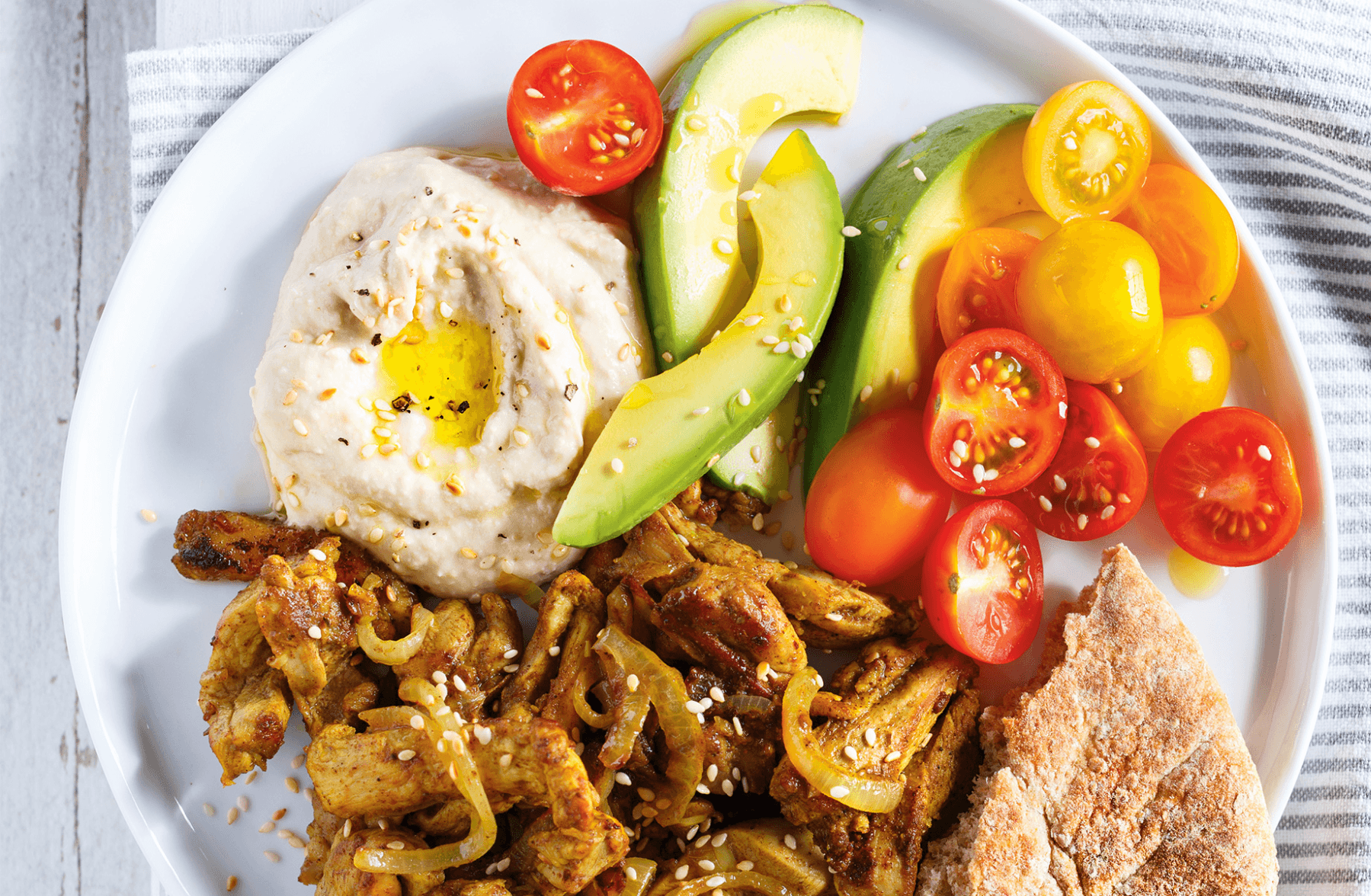 Plat Chawarma Poulet