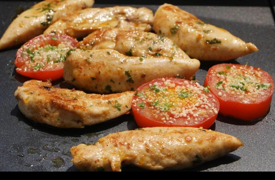 Plat Poulet A La Plancha